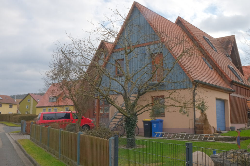 Kroneneinkürzung Kirsche - Nachher